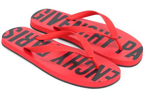 Givenchy Favelas Sandal Red Black Me